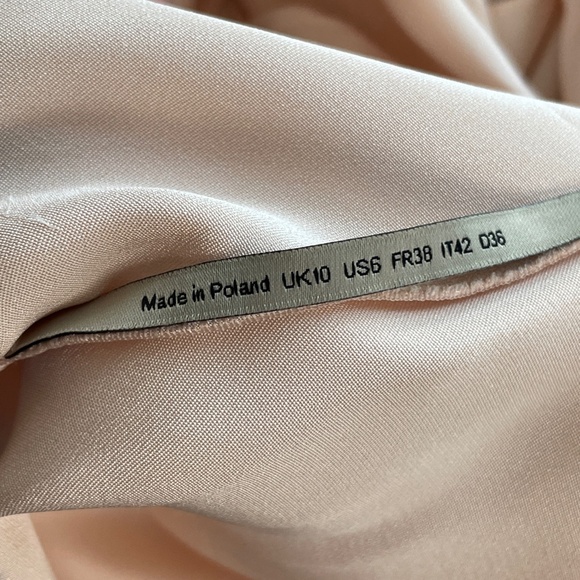 Roland Mouret Silk Haynes Women Top sz 6 Asymmetric Modern Statement Feminine - Picture 13 of 15